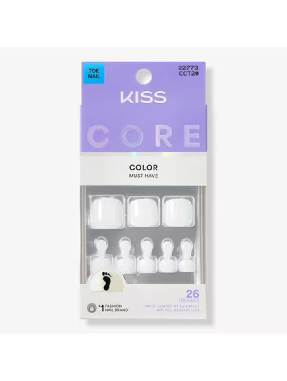 Kiss Core Press On Toenails Must Have